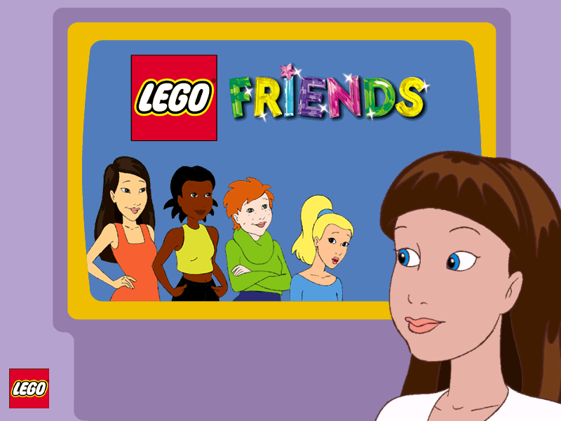 LEGO Friends (Windows) screenshot: Title screen