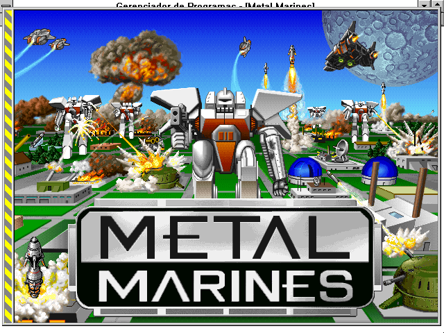 Metal Marines (Windows 3.x) screenshot: Loading screen