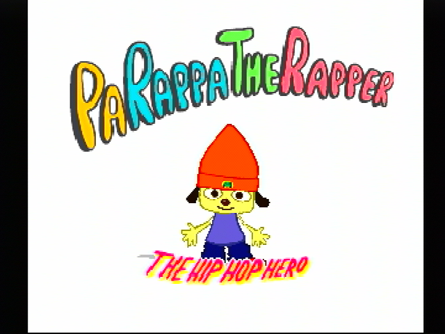 PaRappa the Rapper (PlayStation) screenshot: Title screen