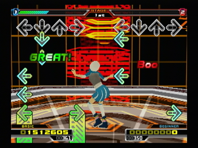 Dance Dance Revolution: SuperNOVA (PlayStation 2) screenshot: Shake it!