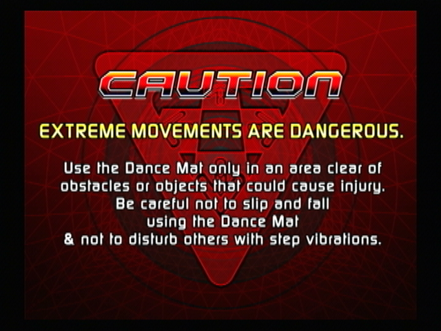 Dance Dance Revolution: SuperNOVA (PlayStation 2) screenshot: More specifically, my moves are dangerous.
