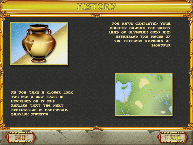 Atlantis Quest (Windows) screenshot: The game's afoot.
