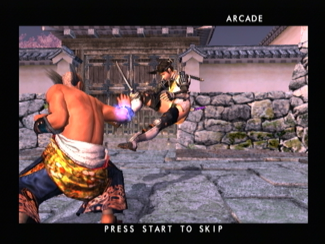 SoulCalibur II (PlayStation 2) screenshot: Instant replay