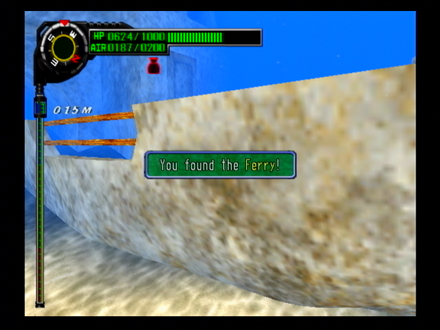 Everblue 2 (PlayStation 2) screenshot: I wonder why nobody noticed this before...