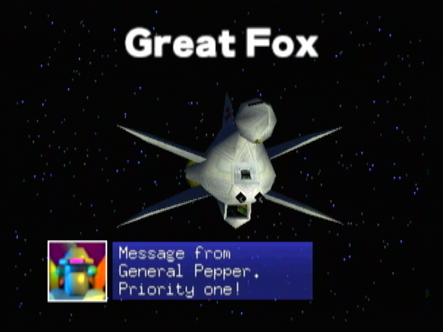 Screenshot of Star Fox 64 (Wii, 1997) - MobyGames