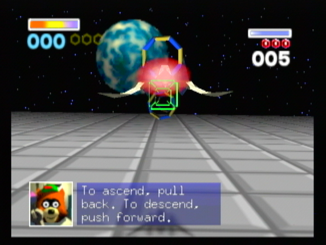 Screenshot of Star Fox 64 (Wii, 1997) - MobyGames