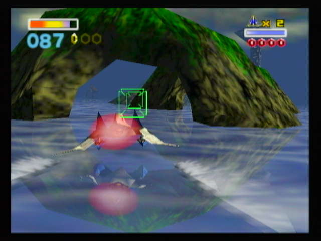 Screenshot of Star Fox 64 (Wii, 1997) - MobyGames