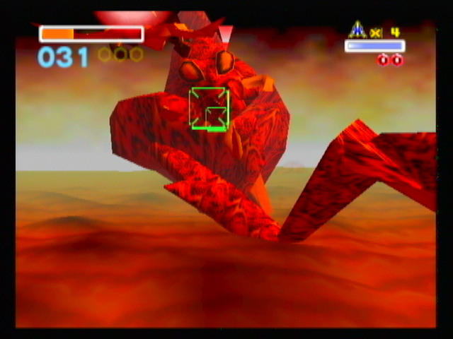 Star Fox 64 (Wii) screenshot: ... especially if that miracle was created by Andross.