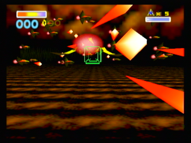 Screenshot of Star Fox 64 (Wii, 1997) - MobyGames