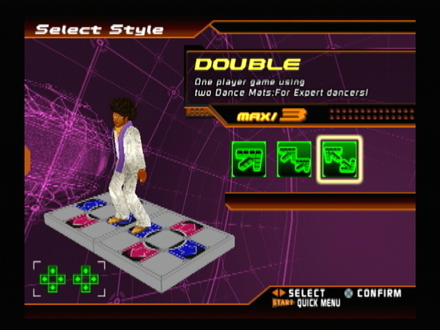 Dance Dance Revolution: SuperNOVA (PlayStation 2) screenshot: This mode is more fun.