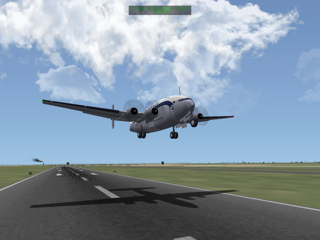 Screenshot of X Plane 6 Macintosh 2001 MobyGames