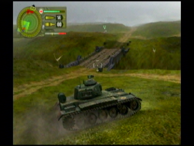 Reign of Fire (GameCube) screenshot: A lovely view of a bridge