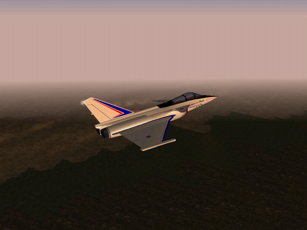 X-Plane 6 (Windows) screenshot: Rafale A