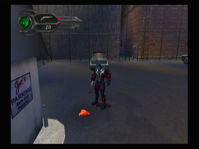 Spawn: Armageddon (GameCube) screenshot: Destroy the heart lest the demon be reborn.