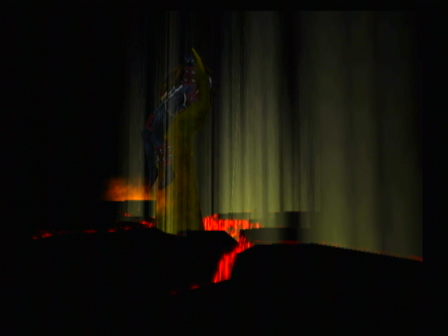 Spawn: Armageddon (GameCube) screenshot: Failure will result in a demonic hand pulling you into the earth.