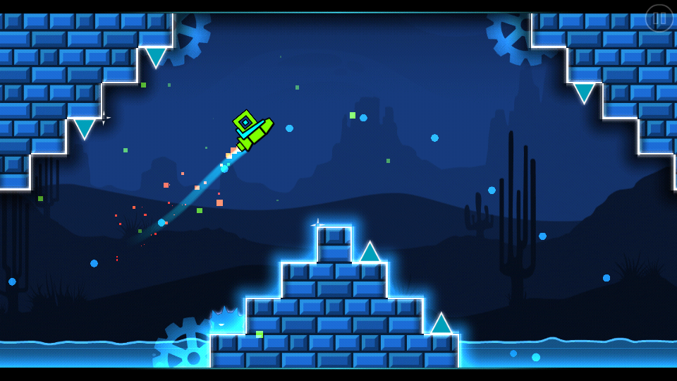 Screenshot Of Geometry Dash: SubZero (Android, 2017) - MobyGames