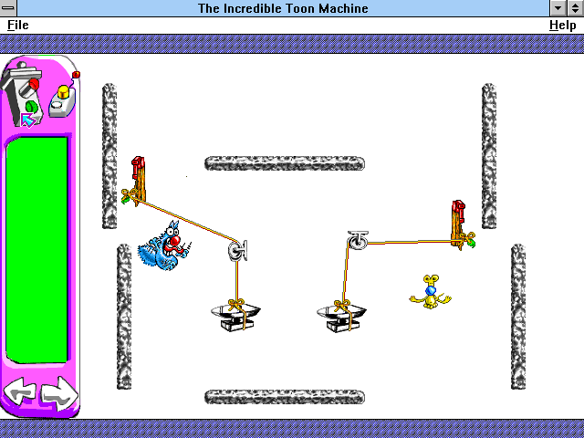 The Incredible Toon Machine (Windows 3.x) screenshot: Trapdoors