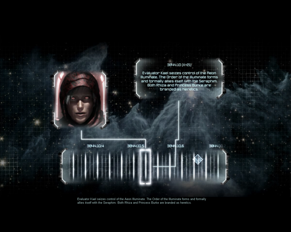 Supreme Commander: Forged Alliance (Windows) screenshot: Timeline movie