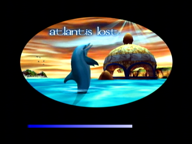 Ecco the Dolphin: Defender of the Future (Dreamcast) screenshot: Loading a level.