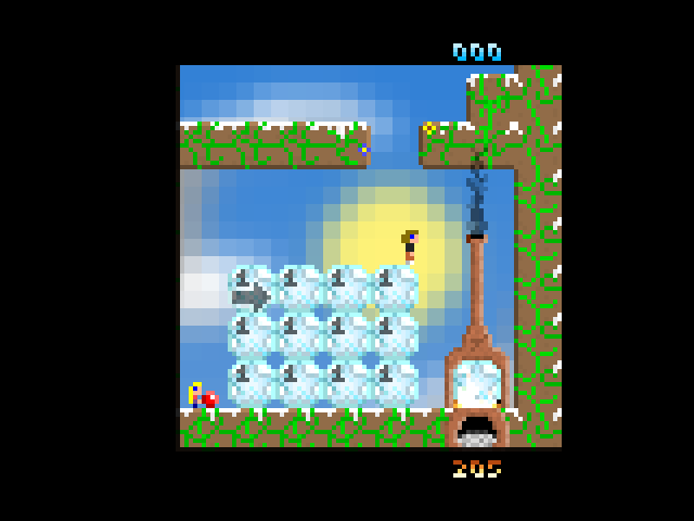 Gravitation (Windows) screenshot: These are almost impossible to handle.