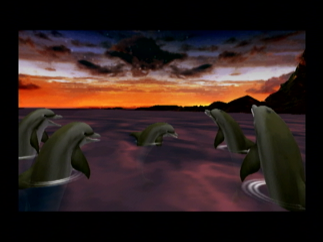 Ecco the Dolphin: Defender of the Future (Dreamcast) screenshot: For 500 years... Humans and dolphins have lived in peace and harmony.