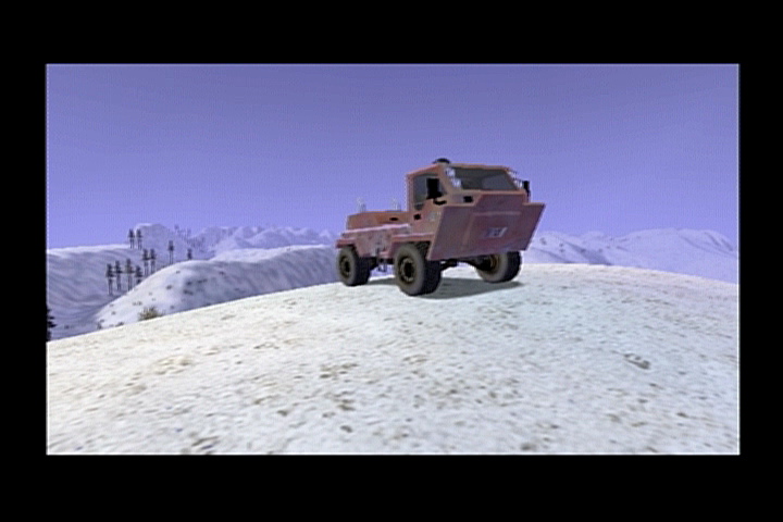 Smuggler's Run 2: Hostile Territory (PlayStation 2) screenshot: On top of the world