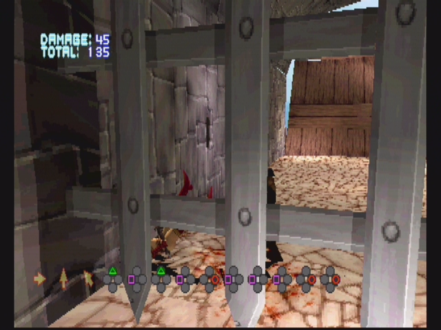 Cardinal Syn (PlayStation) screenshot: Practice mode