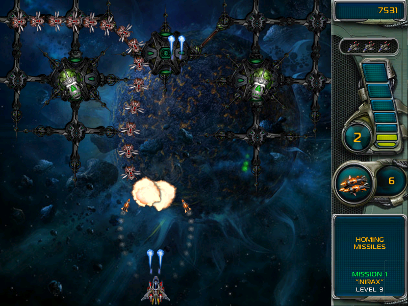 Screenshot of Star Defender III (Windows, 2006) - MobyGames