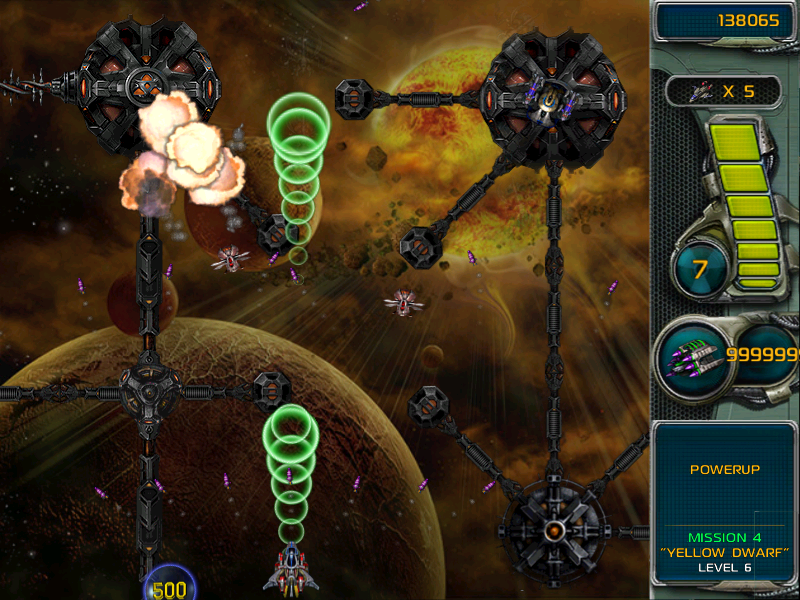 Screenshot of Star Defender III (Windows, 2006) - MobyGames