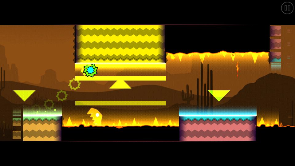 Geometry Dash: SubZero (Android) screenshot: Ball mode