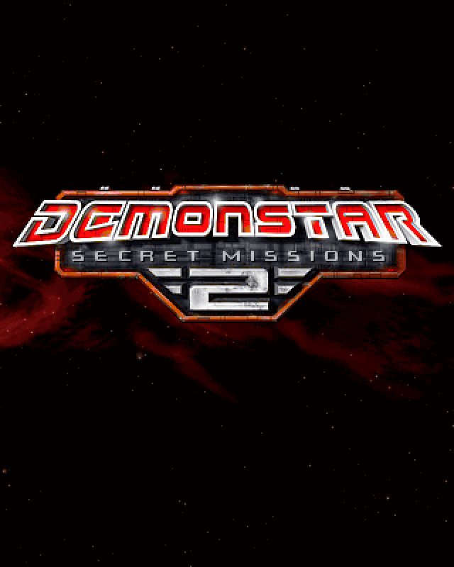 DemonStar: Secret Missions 2 (Windows) screenshot: Title screen (windowed, double size)