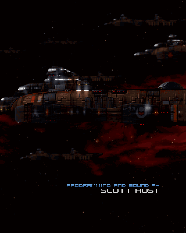 DemonStar: Secret Missions 2 (Windows) screenshot: The Xidus are coming, the Xidus are coming! (Intro scene)