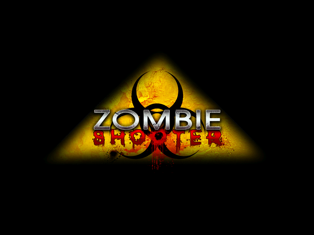 Zombie Shooter (Windows) screenshot: Title screen