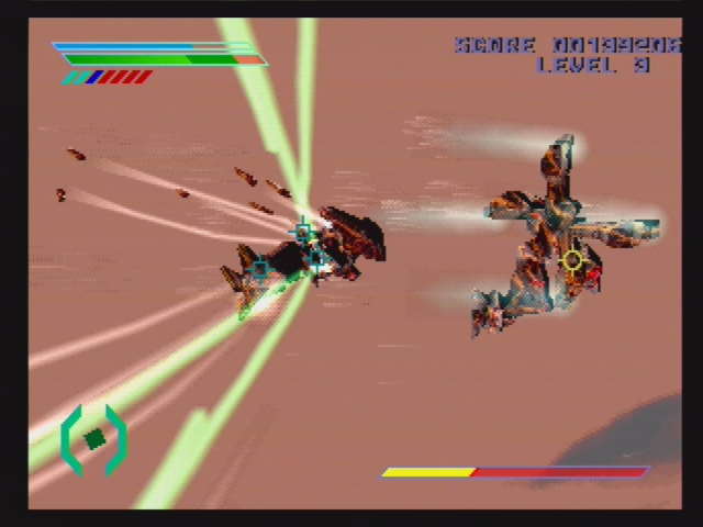 Screenshot of Omega Boost (PlayStation, 1999) - MobyGames