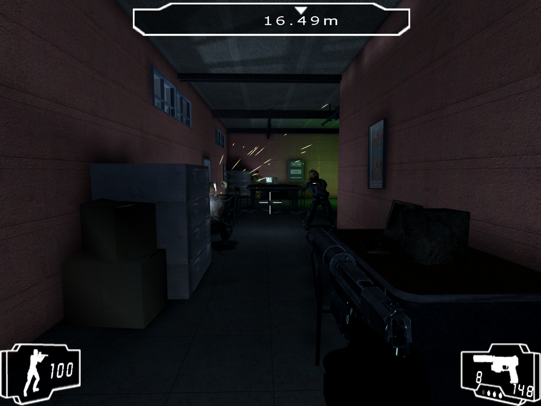 Shadow Ops: Red Mercury (Windows) screenshot: An intense fight in Russia