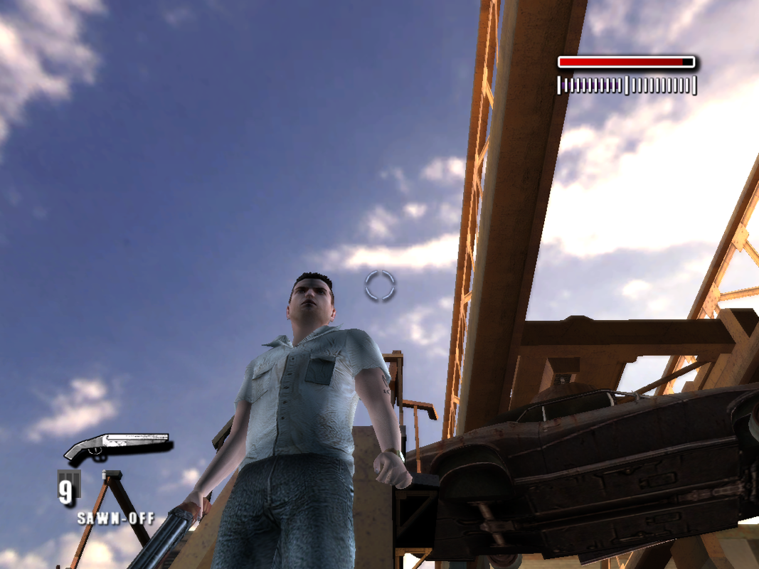 Made Man: Confessions of the Family Blood (Windows) screenshot: Heading to the swamp via car dump.