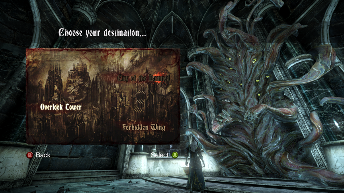 Castlevania: Lords of Shadow 2 - Revelations (Windows) screenshot: The coolest way to fast travel I've ever seen
