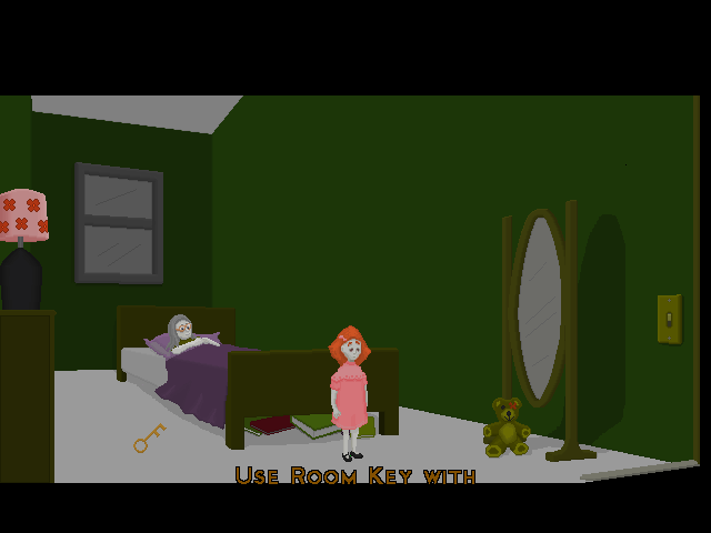 Emily Enough: Imprisoned (Windows) screenshot: Seems like this one is already occupied.
