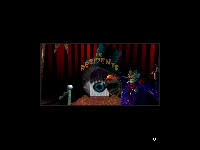 The Residents: Freak Show (Windows 3.x) screenshot: The Residents attraction