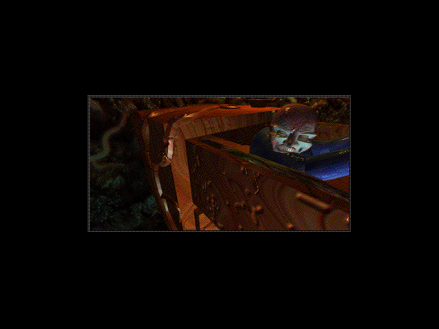 The Residents: Freak Show (Windows 3.x) screenshot: Mole-man