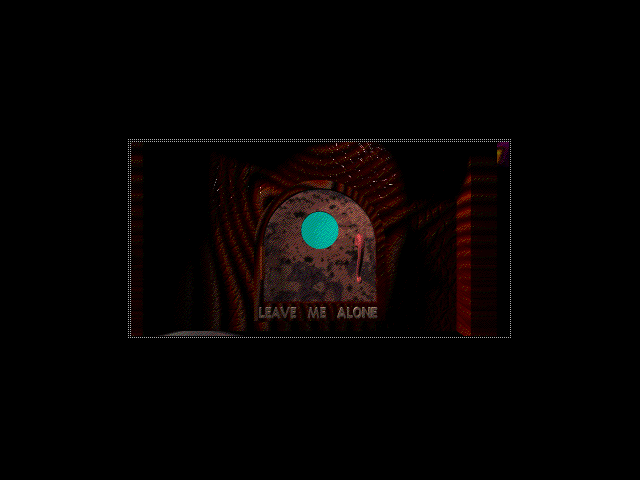 The Residents: Freak Show (Windows 3.x) screenshot: Trailer entrance