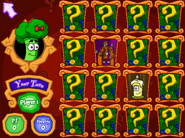 Pajama Sam: Games to Play on Any Day (Windows) screenshot: Concentrate!