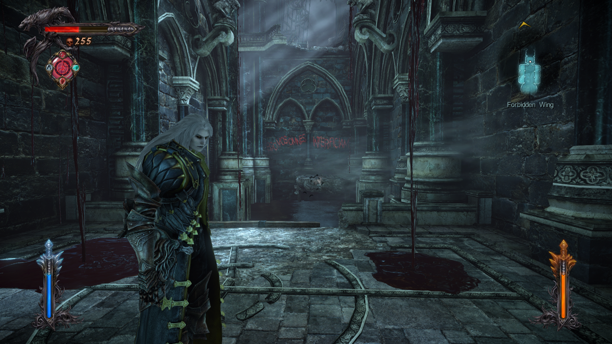 Castlevania: Lords of Shadow 2 - Revelations (Windows) screenshot: Entering the Forbidden Wing