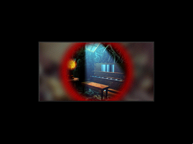 The Residents: Freak Show (Windows 3.x) screenshot: Trailer porthole