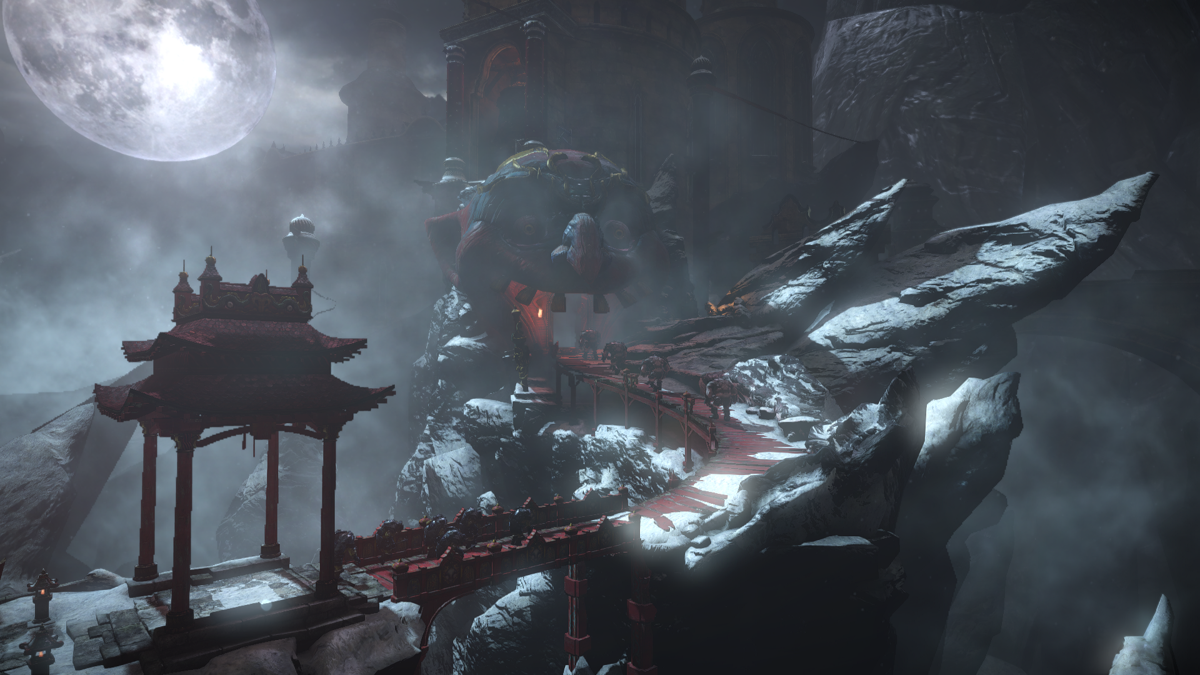 Castlevania: Lords of Shadow 2 - Revelations (Windows) screenshot: The path to Toy Maker's guest house