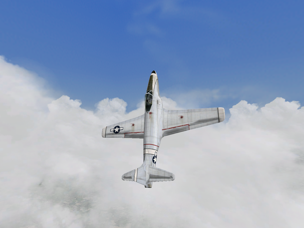 Microsoft Combat Flight Simulator 3: Battle for Europe (Windows) screenshot: P-80A Shooting Star