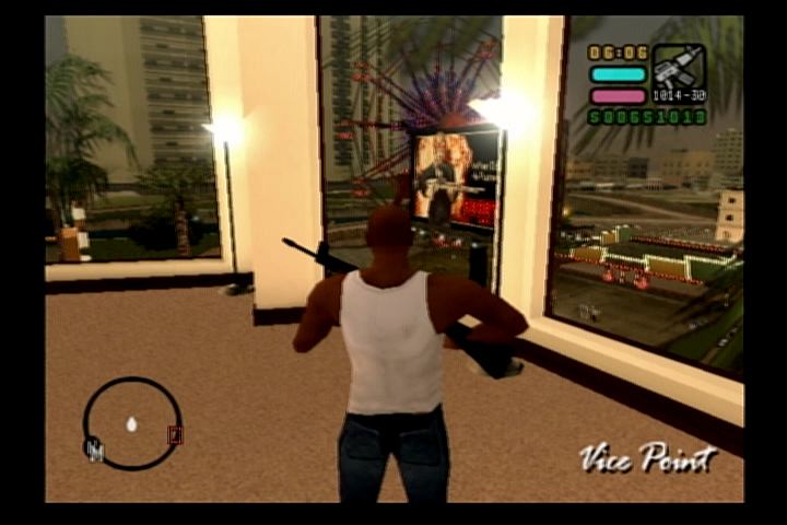 Grand Theft Auto: Vice City Stories (PlayStation 2) screenshot: Vic's luxurious pad in Vice Point