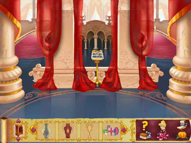 Disney's Cinderella's Dollhouse (Windows) screenshot: The Ballroom