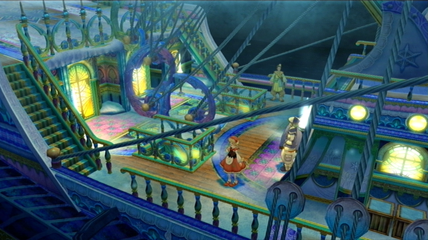 Eternal Sonata (Xbox 360) screenshot: On a ship's deck