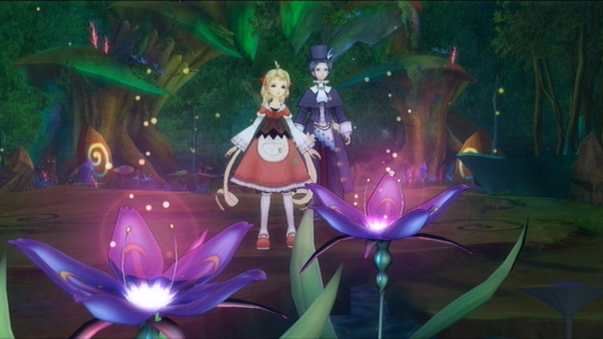 Eternal Sonata (Xbox 360) screenshot: Two of our main characters in a cut-scene